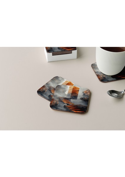 Dekoratif Bardak Altlığı Circle Design 377