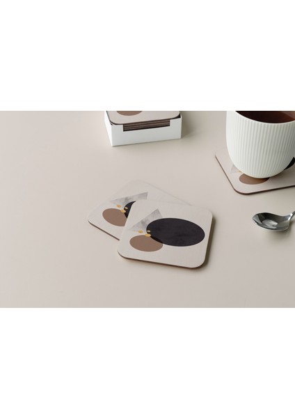 Dekoratif Bardak Altlığı Circle Design 391