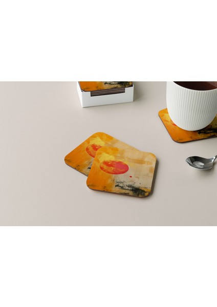 Dekoratif Bardak Altlığı Circle Design 395