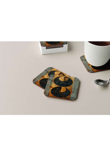 Dekoratif Bardak Altlığı Circle Design 405