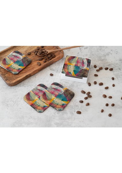 Dekoratif Bardak Altlığı Circle Design 409 fiyatları