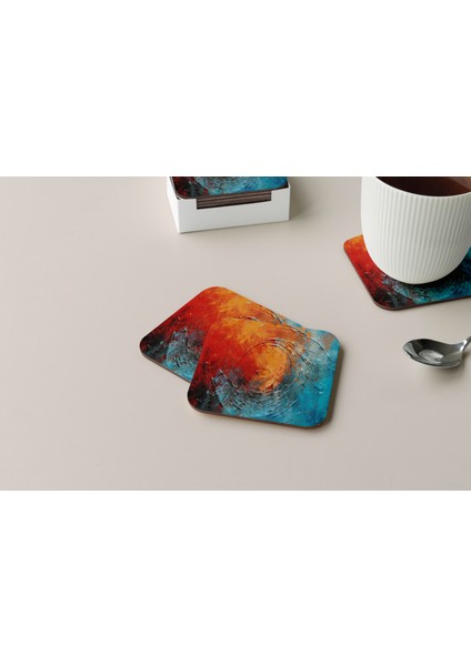 Dekoratif Bardak Altlığı Circle Design 428