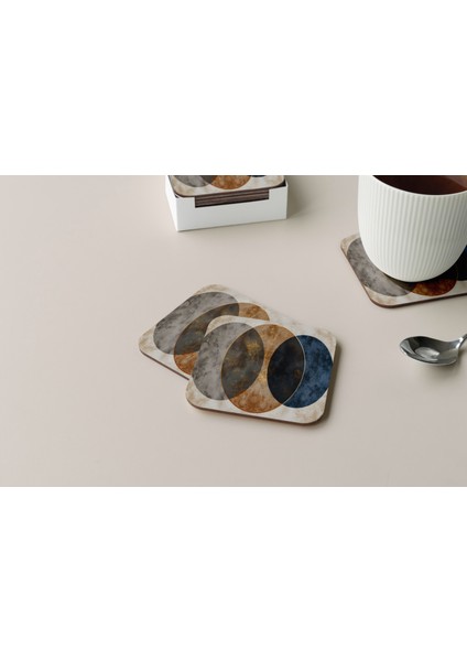 Dekoratif Bardak Altlığı Circle Design 435