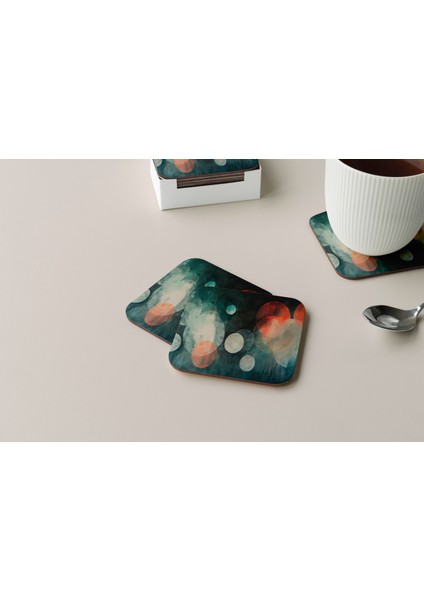 Dekoratif Bardak Altlığı Circle Design 452