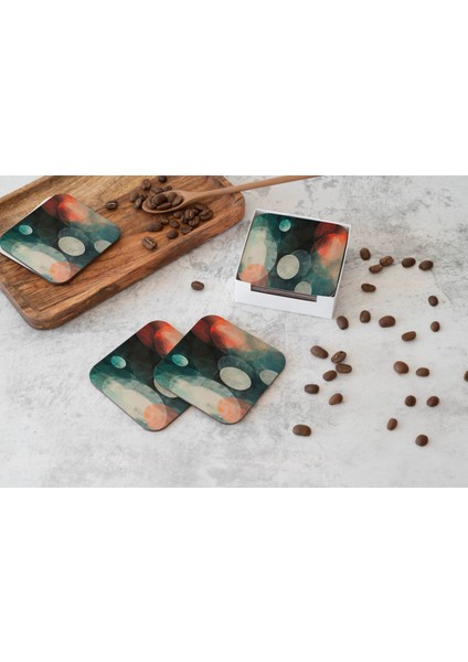 Dekoratif Bardak Altlığı Circle Design 452 fiyatları