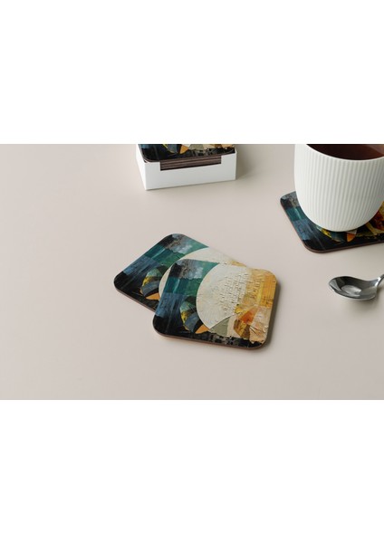 Dekoratif Bardak Altlığı Circle Design 481