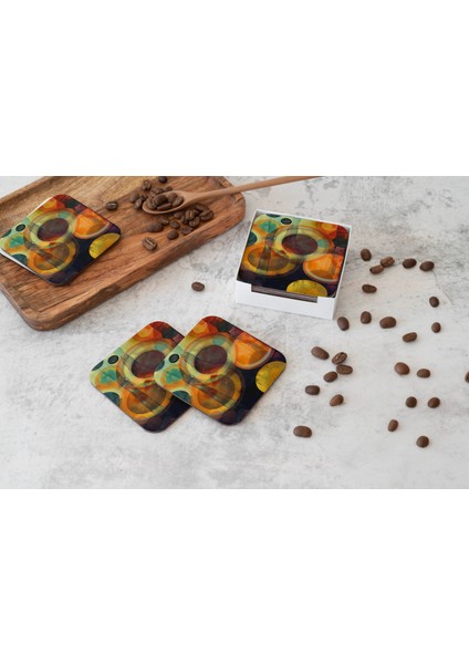 Dekoratif Bardak Altlığı Circle Design 343 fiyatları