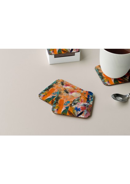 Dekoratif Bardak Altlığı Circle Design 379