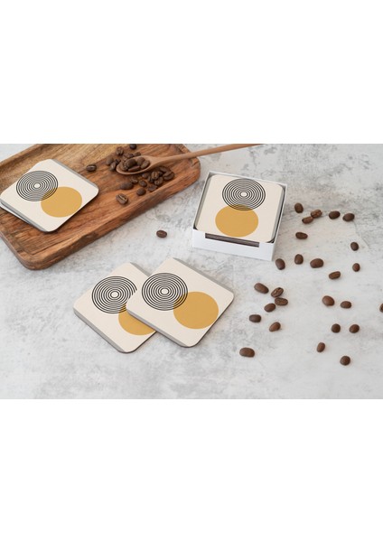 Dekoratif Bardak Altlığı Circle Design 387 fiyatları