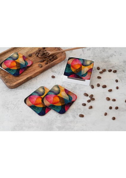 Dekoratif Bardak Altlığı Circle Design 398 fiyatları