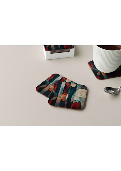 Dekoratif Bardak Altlığı Circle Design 400