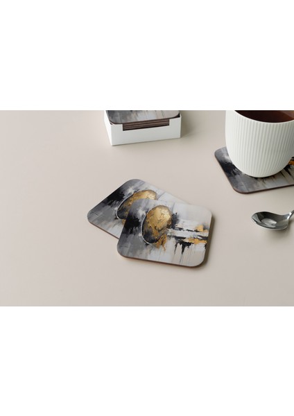 Dekoratif Bardak Altlığı Circle Design 422