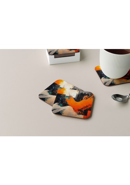 Dekoratif Bardak Altlığı Circle Design 439