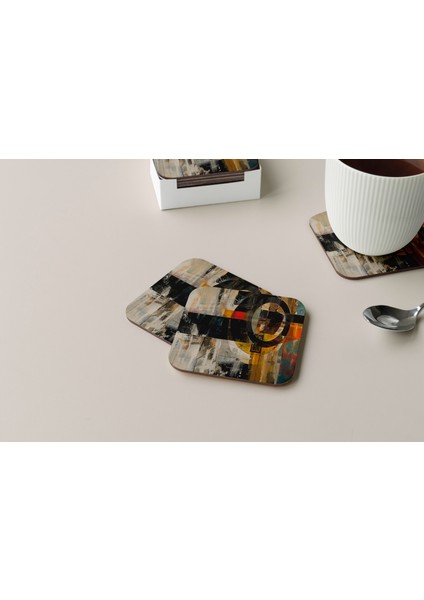 Dekoratif Bardak Altlığı Circle Design 451