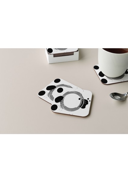 Dekoratif Bardak Altlığı Circle Design 362