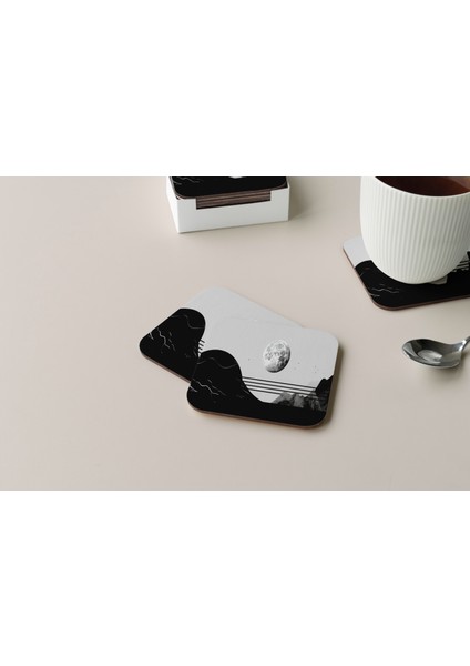 Dekoratif Bardak Altlığı Circle Design 366