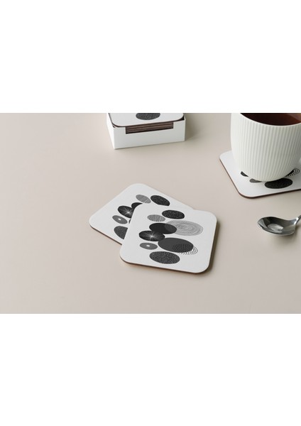 Dekoratif Bardak Altlığı Circle Design 373