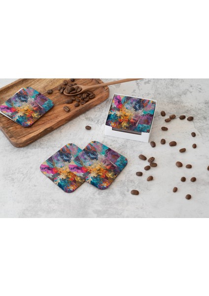 Dekoratif Bardak Altlığı Circle Design 376 fiyatları