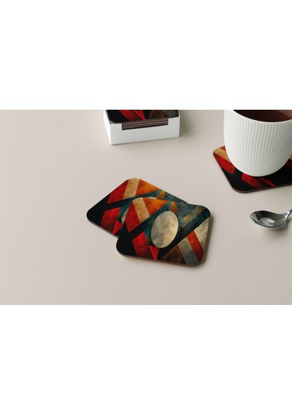 Dekoratif Bardak Altlığı Circle Design 423