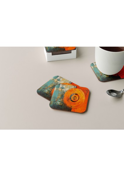 Dekoratif Bardak Altlığı Circle Design 438