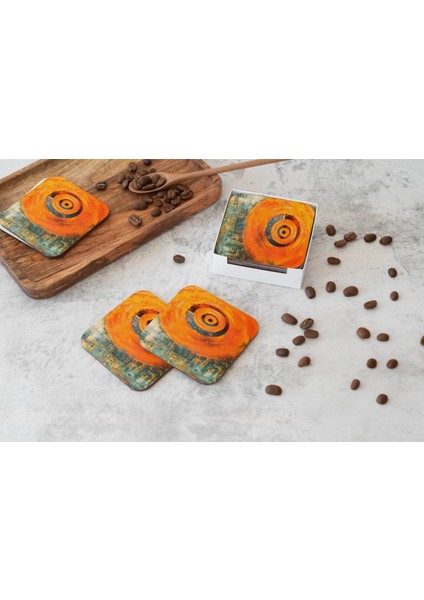 Dekoratif Bardak Altlığı Circle Design 438 fiyatları