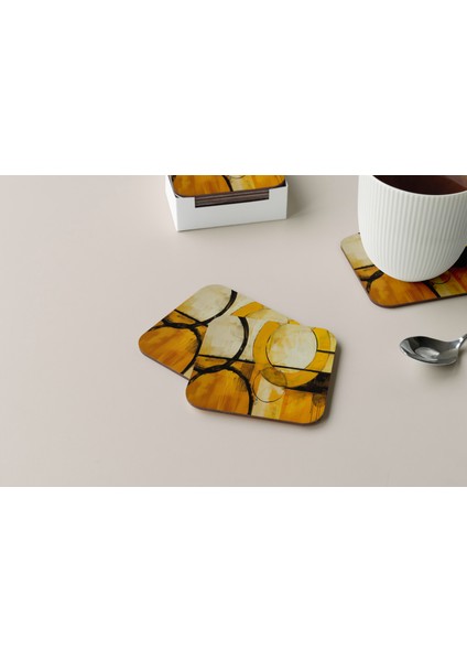 Dekoratif Bardak Altlığı Circle Design 467
