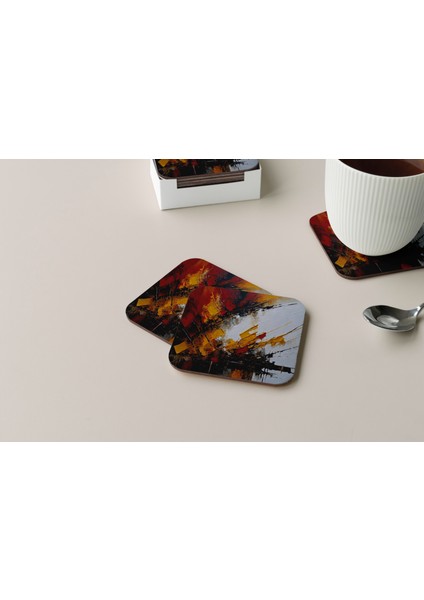 Dekoratif Bardak Altlığı Circle Design 469