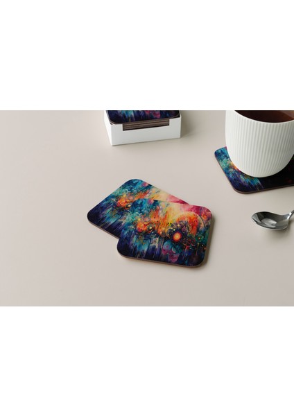 Dekoratif Bardak Altlığı Circle Design 426