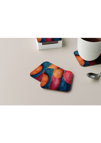 Dekoratif Bardak Altlığı Circle Design 431