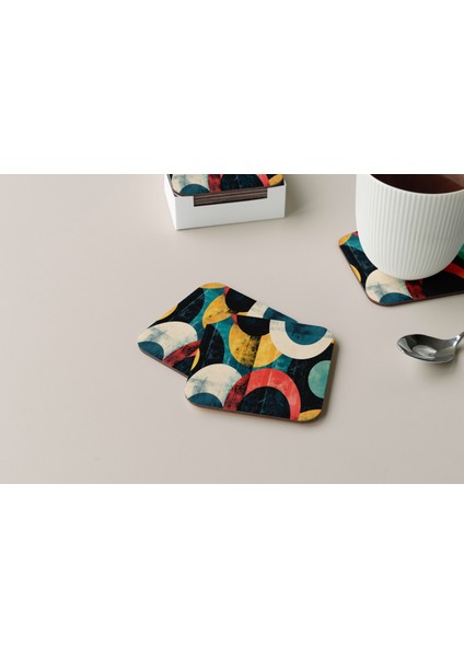 Dekoratif Bardak Altlığı Circle Design 437