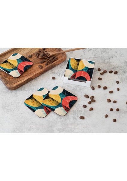 Dekoratif Bardak Altlığı Circle Design 437 fiyatları