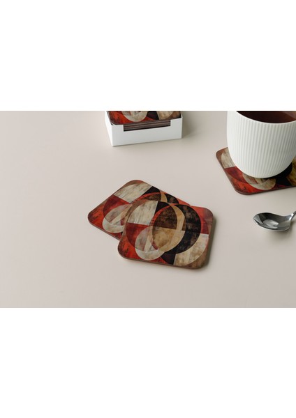 Dekoratif Bardak Altlığı Circle Design 450