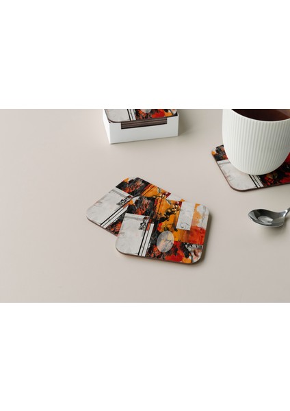 Dekoratif Bardak Altlığı Circle Design 382