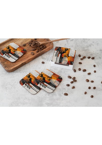 Dekoratif Bardak Altlığı Circle Design 382 fiyatları