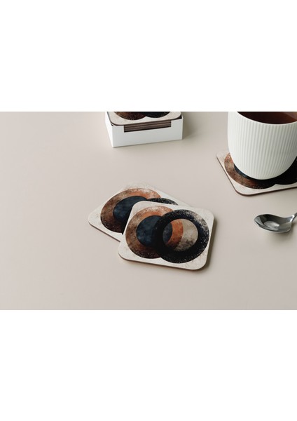 Dekoratif Bardak Altlığı Circle Design 445