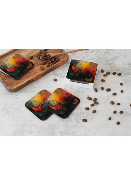 Dekoratif Bardak Altlığı Circle Design 457 fiyatları