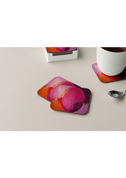 Dekoratif Bardak Altlığı Circle Design 474