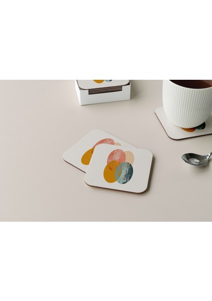 Dekoratif Bardak Altlığı Circle Design 484