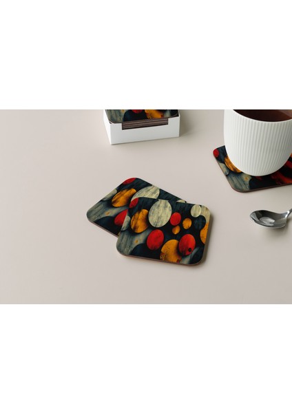 Dekoratif Bardak Altlığı Circle Design 495