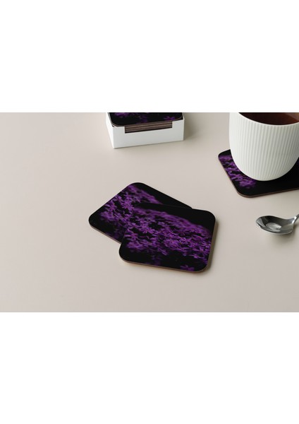 Dekoratif Bardak Altlığı Çiçekler 09