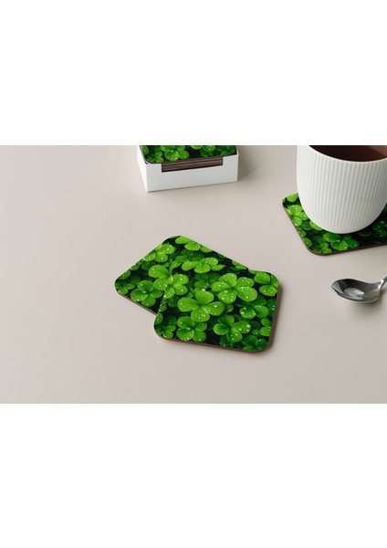 Dekoratif Bardak Altlığı Çiçekler 95