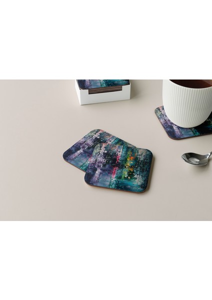 Dekoratif Bardak Altlığı Circle Design 418