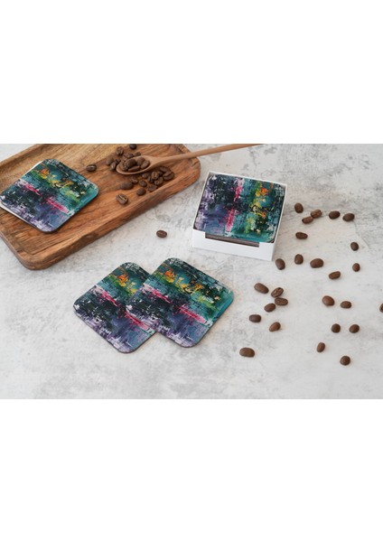 Dekoratif Bardak Altlığı Circle Design 418 fiyatları