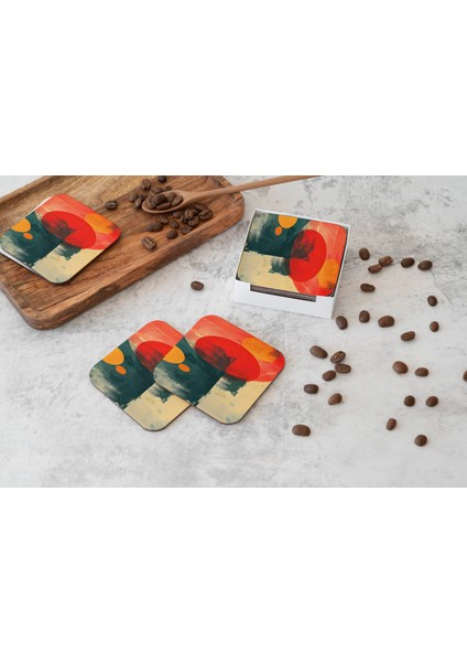 Dekoratif Bardak Altlığı Circle Design 432 fiyatları