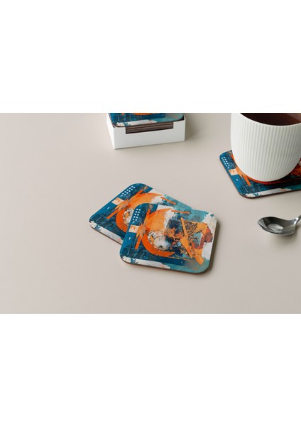 Dekoratif Bardak Altlığı Circle Design 442