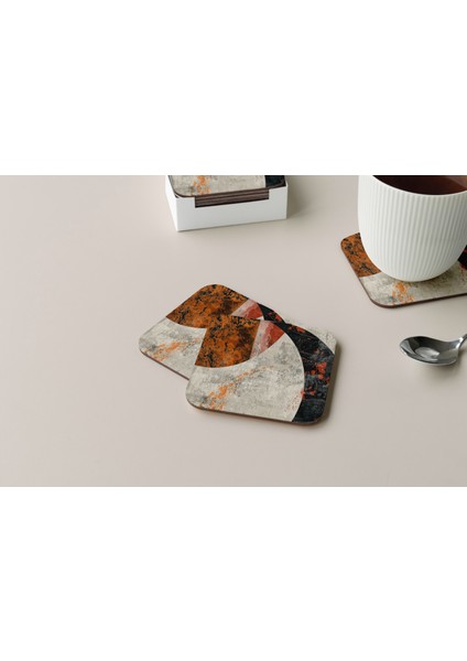 Dekoratif Bardak Altlığı Circle Design 449