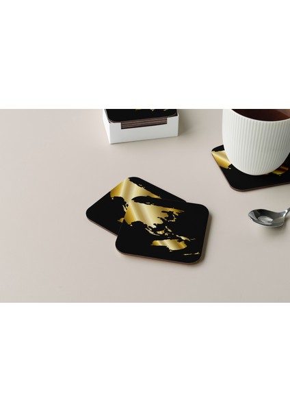 Dekoratif Bardak Altlığı Minimal Desen 318