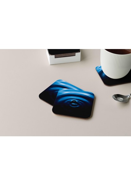 Dekoratif Bardak Altlığı Neon Desen 72