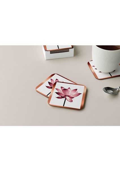 Dekoratif Bardak Altlığı Minimal Desen 180