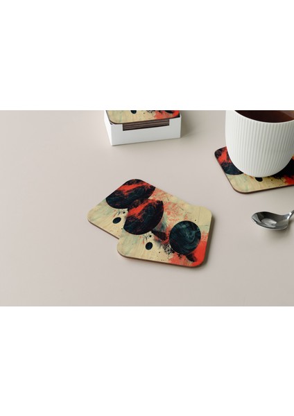 Dekoratif Bardak Altlığı Circle Design 466